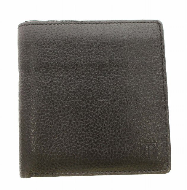 ホーボー hobo 財布 二つ折り レザー 黒 ブラック HB-W4006 BIFOLD WALLET SHRINK LEATHER /☆G メンズ_画像1