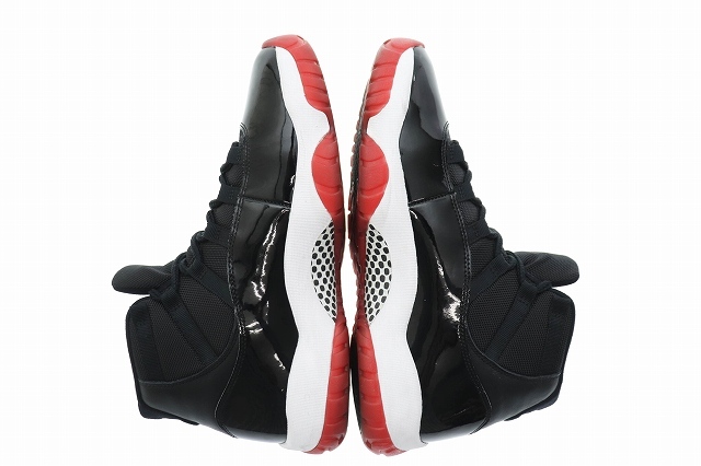 ナイキ NIKE AIR JORDAN 11 RETRO BRED エア ジョーダン レトロ ブレッド 378037-061 28.5 ブラック ホワイト ブランド古着ベクトル ▲■24_画像4