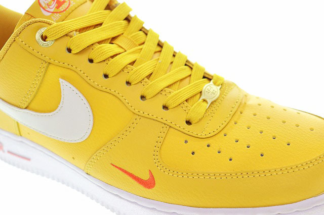 ナイキ NIKE WMNS AIR FORCE 1 '07 SE 40th Anniversary YELLOW 28cm DQ7582-700 ウィメンズ エア フォース ワン ロー【ブランド古着ベクト_画像6