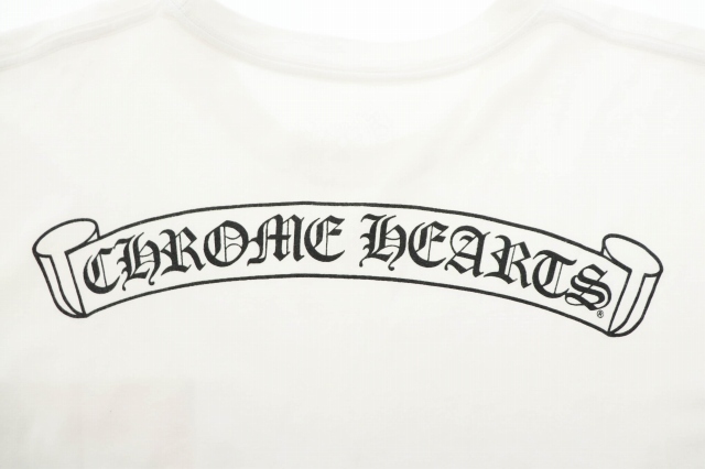 クロムハーツ CHROME HEARTS MLTCOL CEM CRS SS TEE マルチカラー セメタリー クロス クルーネック Tシャツ 半袖 408129111 XL 白 ホワイト_画像7