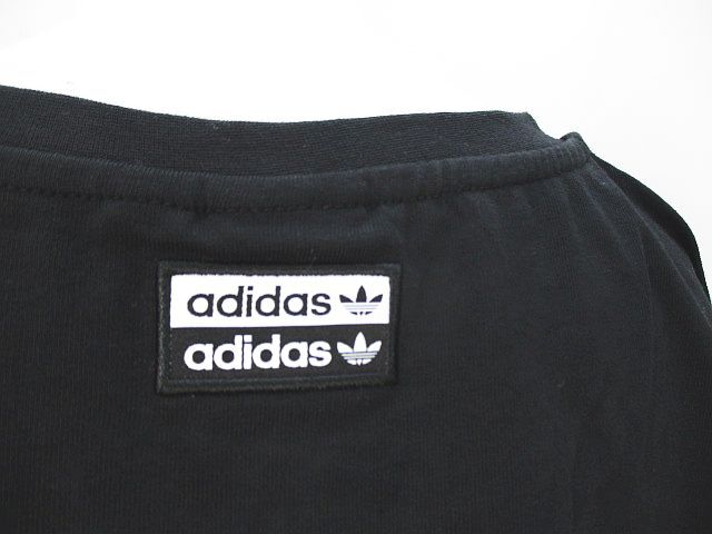  Adidas Originals adidas originals PAKAIAN спорт одежда трикотаж с коротким рукавом футболка XOT чёрный серия черный вышивка женский 