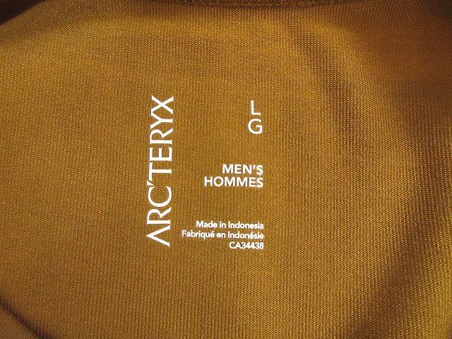 アークテリクス ARC'TERYX Captive Arc'word LS Shirt 30225 アークワード ロングスリーブ シャツ L ブラウン系 長袖_画像3