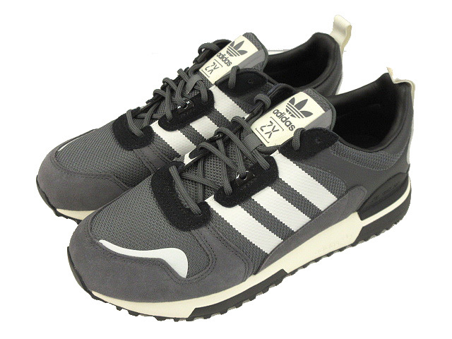 未使用品 アディダス adidas ZX 700 HD H01851 スニーカー 27cm グレー シューズ 靴 メンズ_画像1