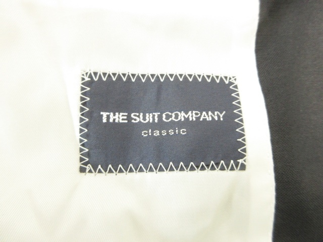 ザ・スーツカンパニー THE SUIT COMPANY ジャケット テーラードジャケット 長袖 無地 シンプル ネイビー sizeM QQQ メンズ_画像3