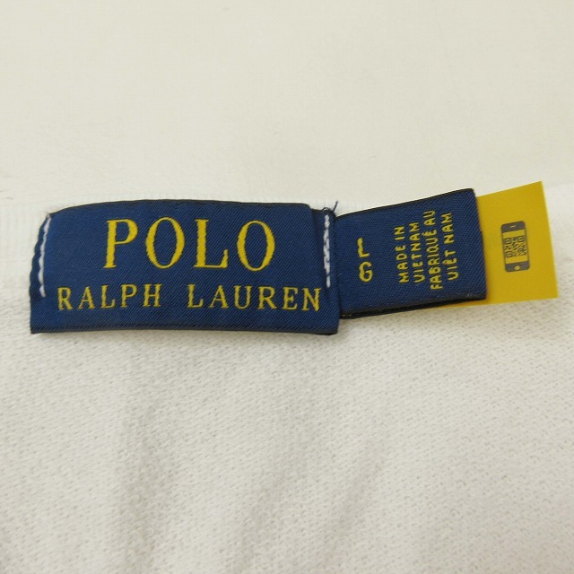  Polo Ralph Lauren POLO RALPH LAUREN oversize po knee Logo embroidery sweatshirt long sleeve crew neck ound-necked pull over 