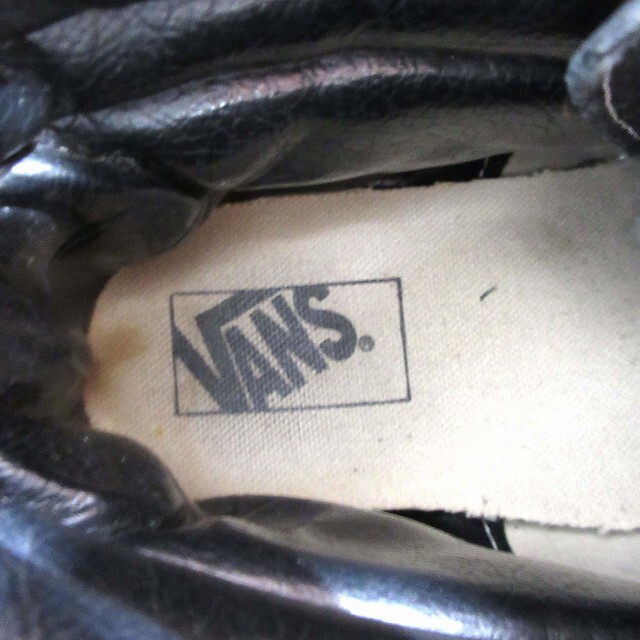バンズ VANS OFF THE WALL オフザウォール スニーカー ハイカット スエード シューズ ステッチ 靴 ブラック 黒 10 1/2 28.5cm メンズ♪２_画像7