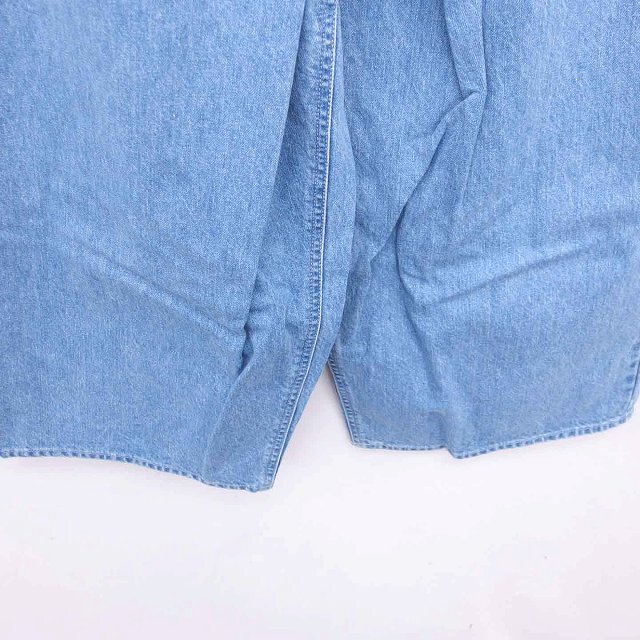  неиспользованный товар   ... CLANE  бирка есть  ...  Denim    джинсы    широкий  ... талия   брюки    деформация  ... обработка  24  синий   голубой /TT