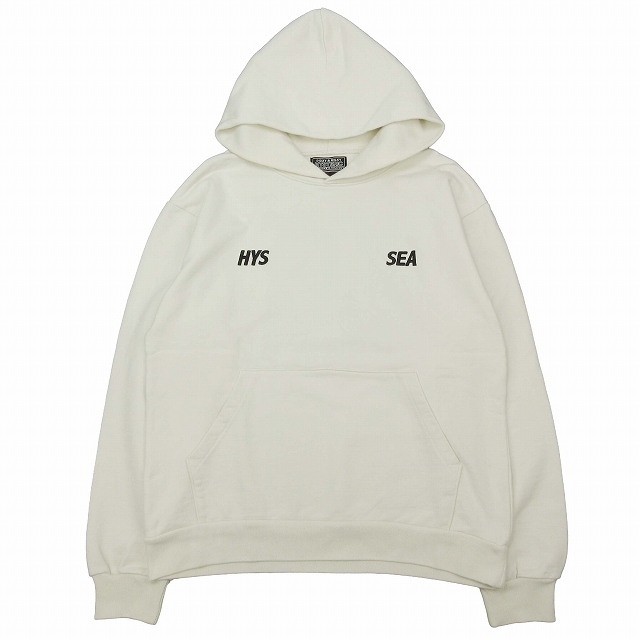 22AW ウィンダンシー × ヒステリックグラマー WIND AND SEA × HYSTERIC GLAMOUR LOGO HOODIE ロゴ フーディー パーカー WDS-HYS-23-AP-Q1_画像2