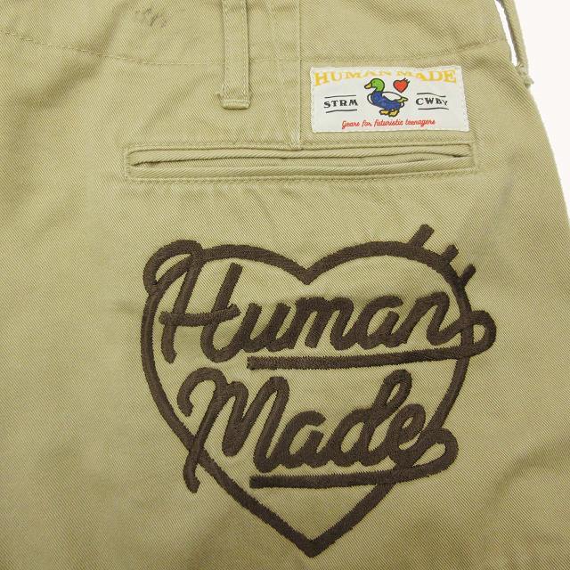 ヒューマンメイド HUMAN MADE MILITARY CHINO PANTS ミリタリー チノパン ロゴ 刺繍 パンツ コットンツイル ワイド テーパード HM23PT002_画像5