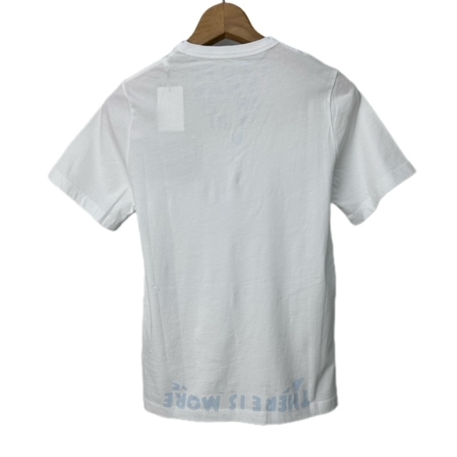 未使用品 メゾンマルジェラ Maison Margiela エイズTシャツ Ｖネック T-shirts S032-MM 6 MAISON MARGIELA XS 白 ホワイト S32GJ0006■GY33_画像2