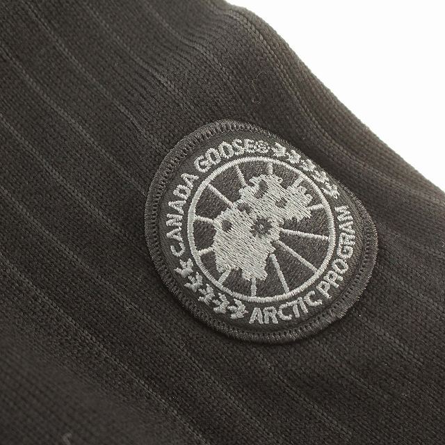 カナダグース CANADA GOOSE BLACK LABEL CONWAY CREW NECK SWEATER ニット ウール混 セーター 長袖 L 黒_画像7