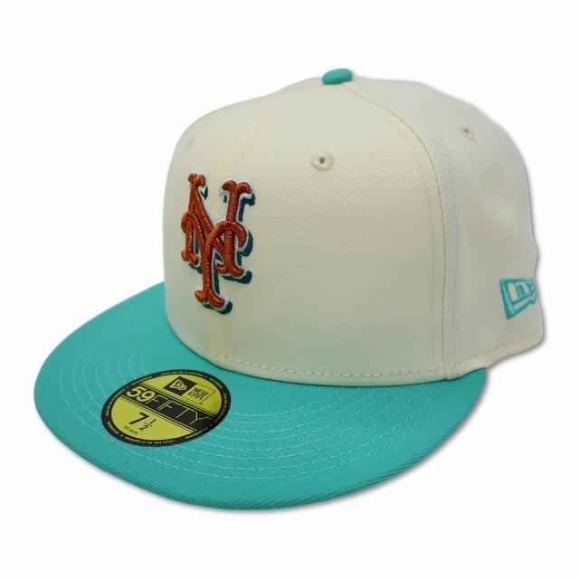 ニューエラ NEW ERA 59FIFTY City Icon ニューヨーク・メッツ ベースボールキャップ 野球帽 帽子 7 1/2(59.6cm) メンズ_画像1