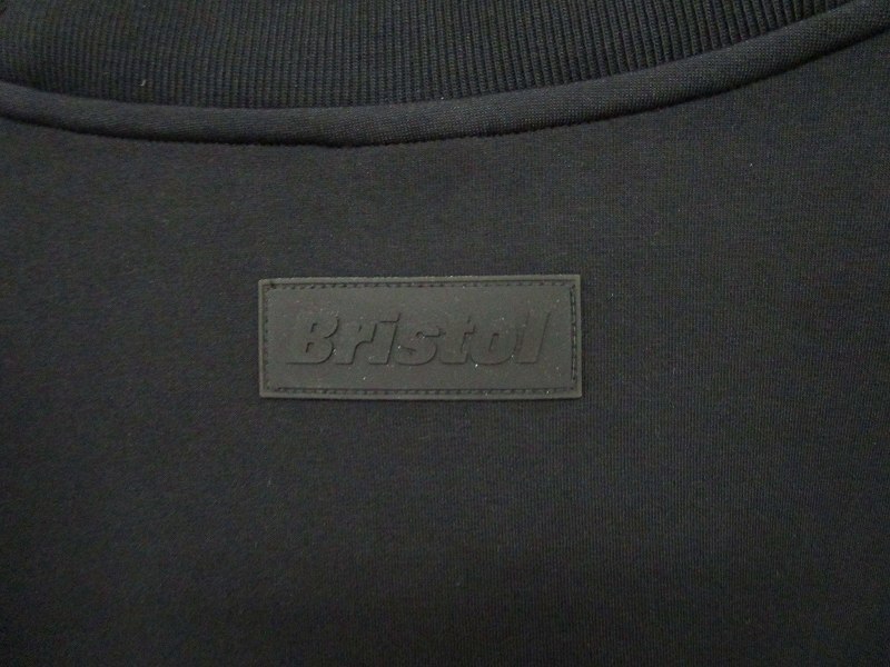 F.C.Real Bristol FCRB 美品 TECH SWEAT S/S TEAM CREWNECK BAGGY TOP Tシャツ FCRB-240041 カットソー ロゴ 黒 ブラック L メンズ_画像6