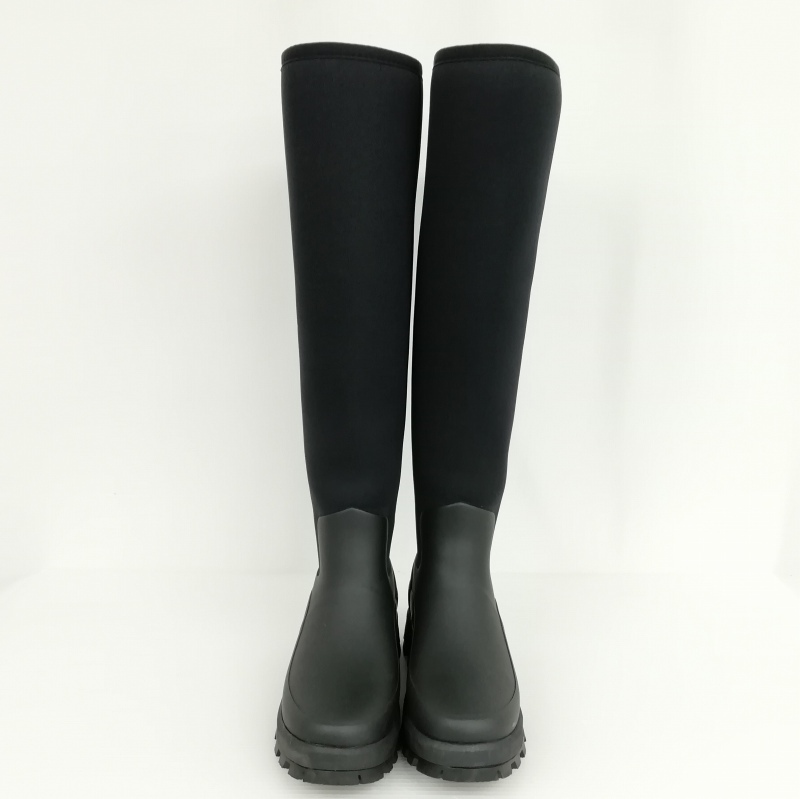 ハンター HUNTER WFT2232NRE CITY EXPLORED TALL BOOT ニーハイ ロング ブーツ 美品 38 ブラック レディース_画像3