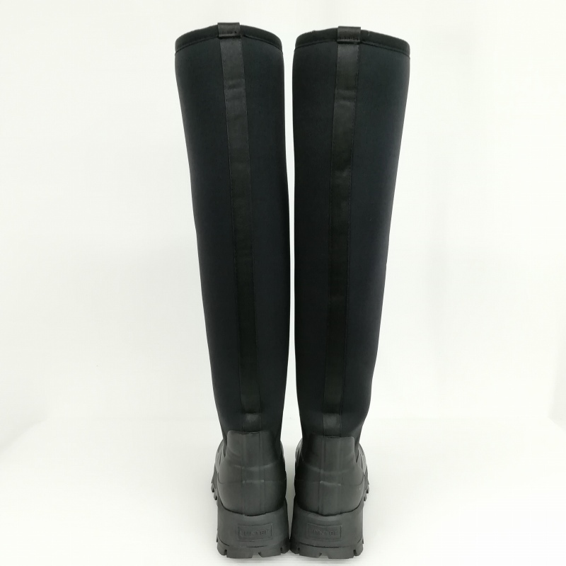 ハンター HUNTER WFT2232NRE CITY EXPLORED TALL BOOT ニーハイ ロング ブーツ 美品 38 ブラック レディース_画像5