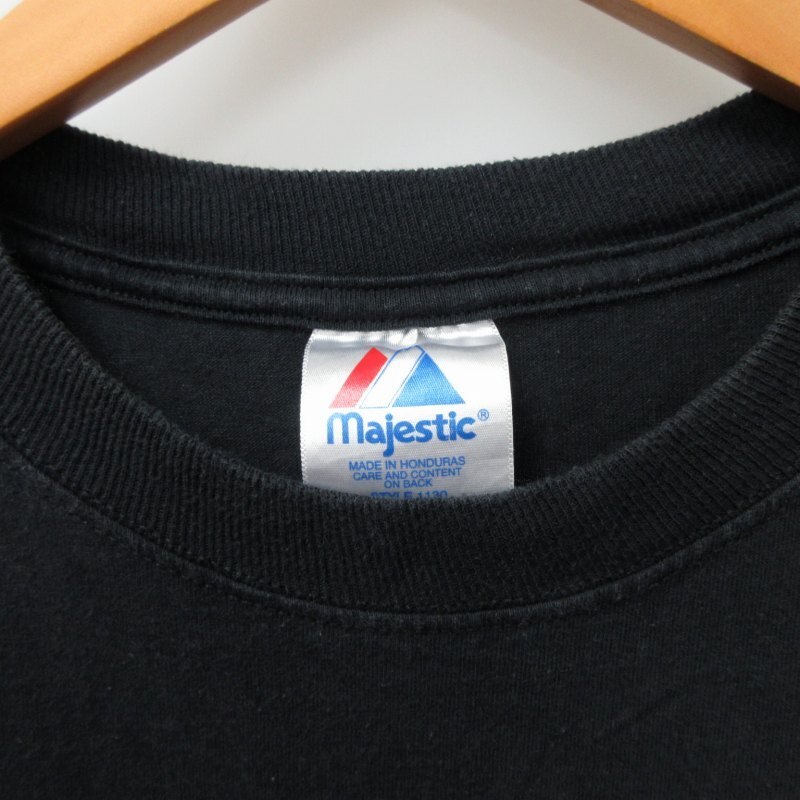 未使用品 キスニューヨークシティ KITH NYC タグ付 ゲリラヴィンテージシリーズ ニューヨーク・メッツ Majestic Tシャツ カットソー 黒 XL_画像8