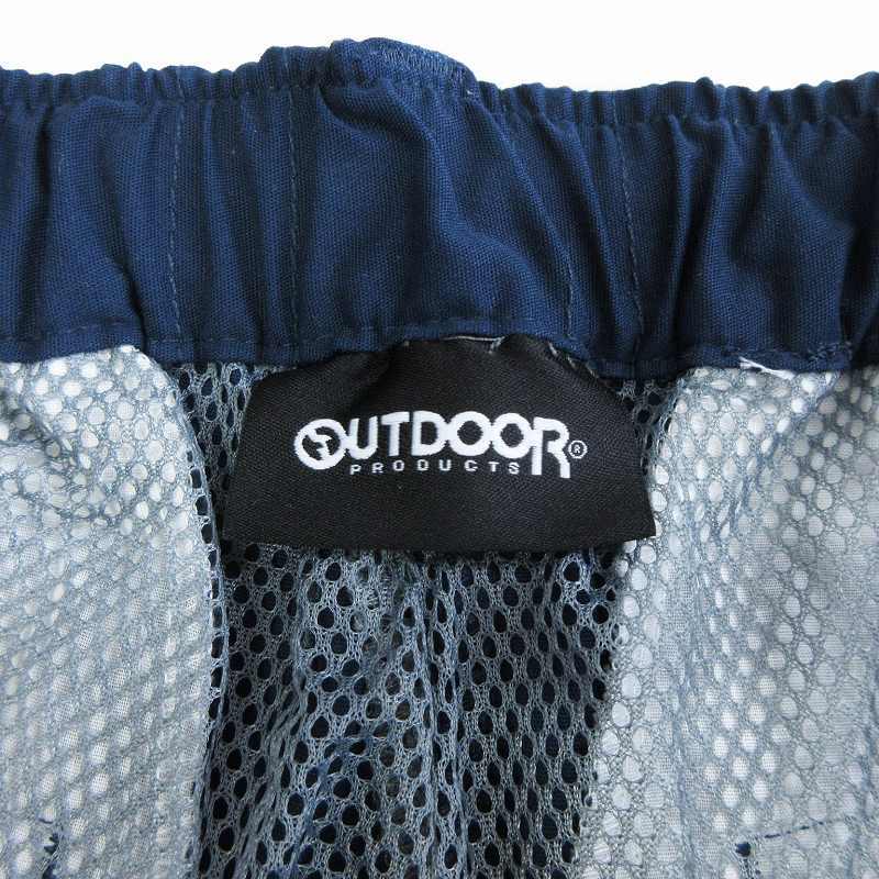  unused goods Outdoor Products tag attaching TC weather reverse side mesh cargo pants climbing pants outdoor navy blue navy L #SM1