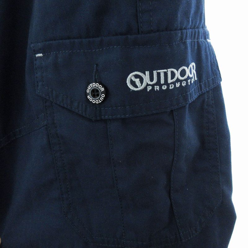  unused goods Outdoor Products tag attaching TC weather reverse side mesh cargo pants climbing pants outdoor navy blue navy L #SM1