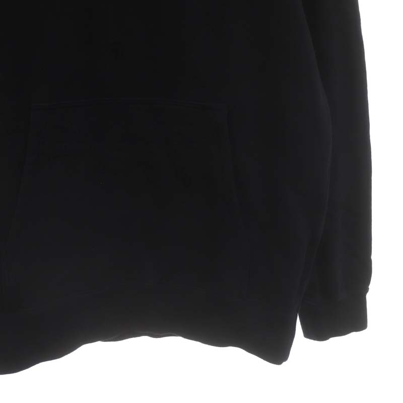 ヨウジヤマモトプールオム YOHJI YAMAMOTO POUR HOMME 21AW FLEECE SIGNATURE EMBROIDERY HOODIE フーディー パーカー スウェット プルオー