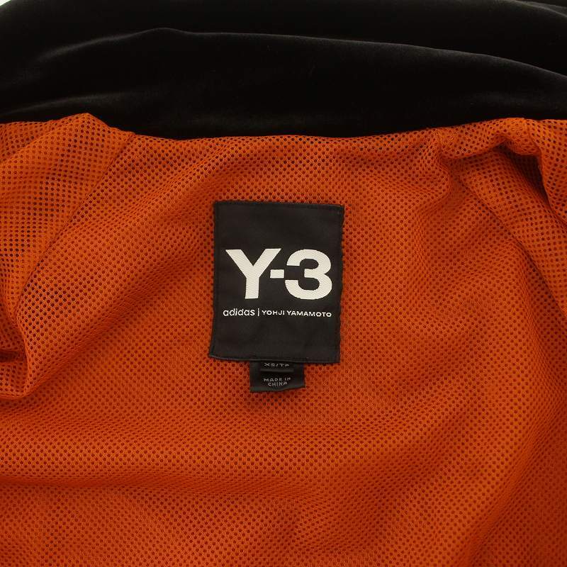 YOHJI YAMAMOTO adidas Y-3 3-STRIPES SELVEDGE MATTE TRACK JACKET 3ストライプ トラックジャケット ジャージ XS オレンジの画像4