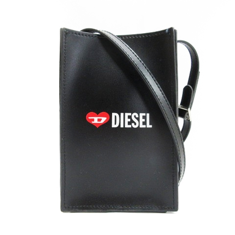 ディーゼル DIESEL VESTRI ヴェストリ VALENTINE MINI BAG バレンタイン限定 ショルダーバッグ ブラック 240509E 鞄 レディース_画像1