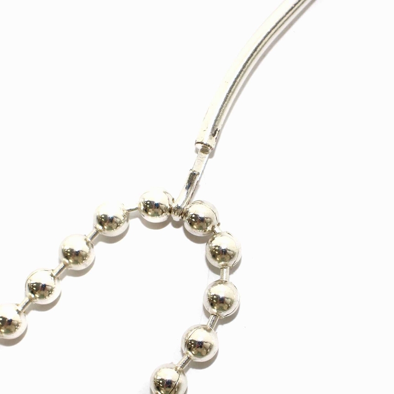 シーズマーラ Sea'ds mara Combination ball chain Necklace ネックレス ボールチェーン シルバー色 R20A1-22 /YI11 レディース_画像5