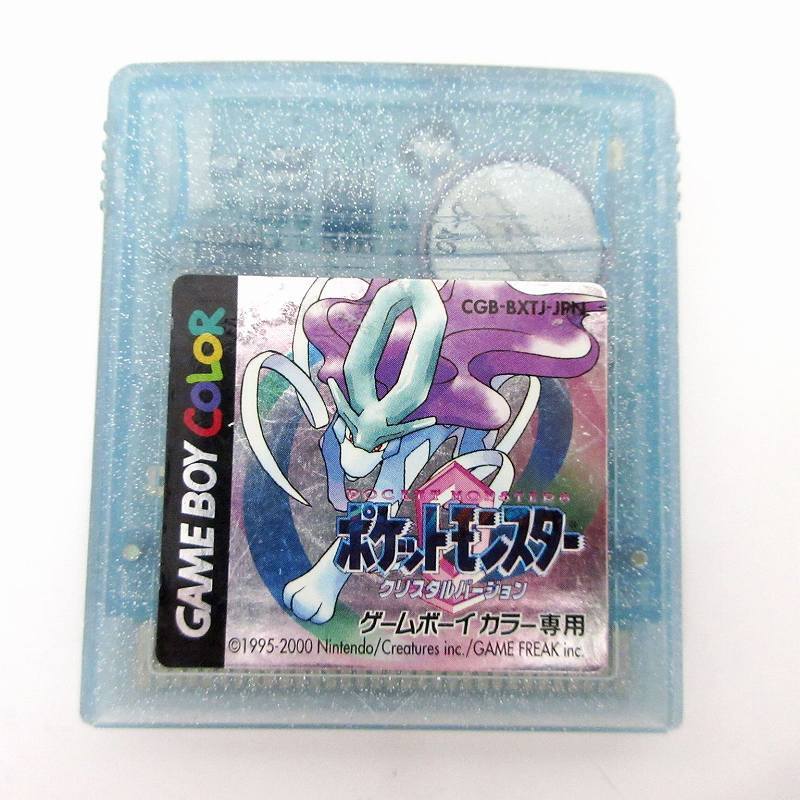 ポケットモンスター クリスタルバージョン ポケモン ゲームボーイカラー専用ソフト その他_画像1