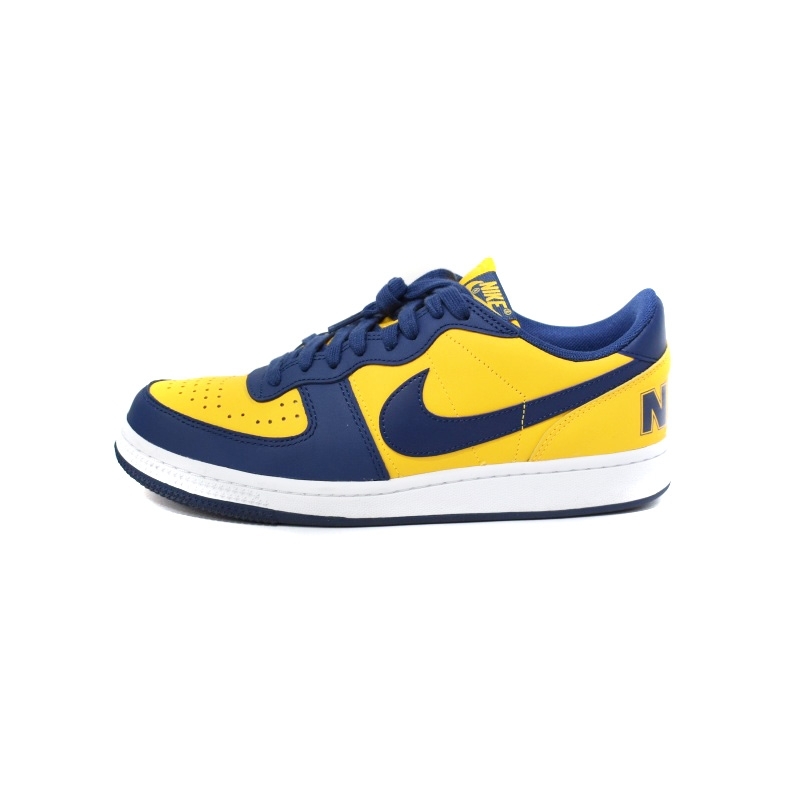 ナイキ NIKE Terminator Low University Gold and Navy Michigan スニーカー US7.5 FJ4206-700 ■GY20 メンズ_画像1