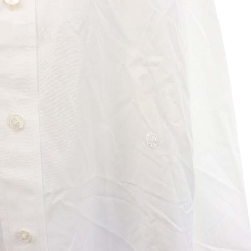 ブラミンク BLAMINK 22AW コットン レギュラーカラーシャツ 長袖 コットン 36 白 ホワイト /MF ■OS レディース_画像7
