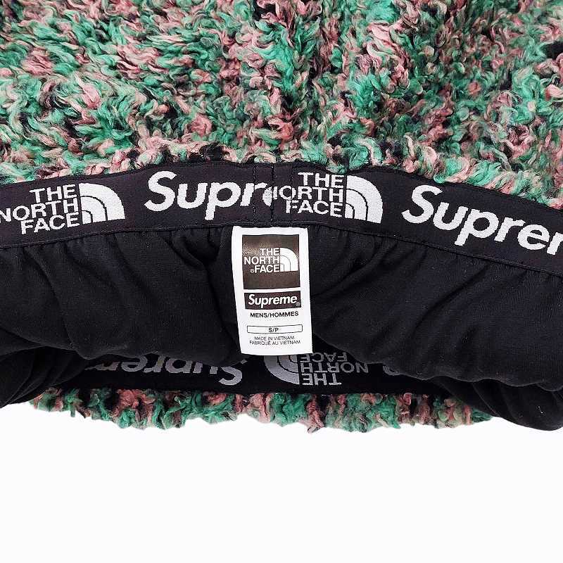 シュプリーム SUPREME ×THE NORTH FACE HIGH PILE FLEECE SHORT 23SS コラボ ショートパンツ ハーフパンツ イージー フリース ミックス NB_画像5