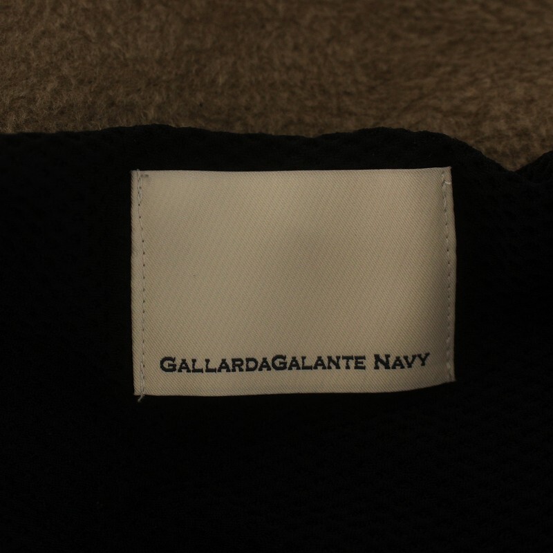 ガリャルダガランテ GALLARDAGALANTE NAVY 22AW ボアブルゾン ボアジャケット アウター F ベージュ GGZ1022307A0009 /AN30 レディース_画像4