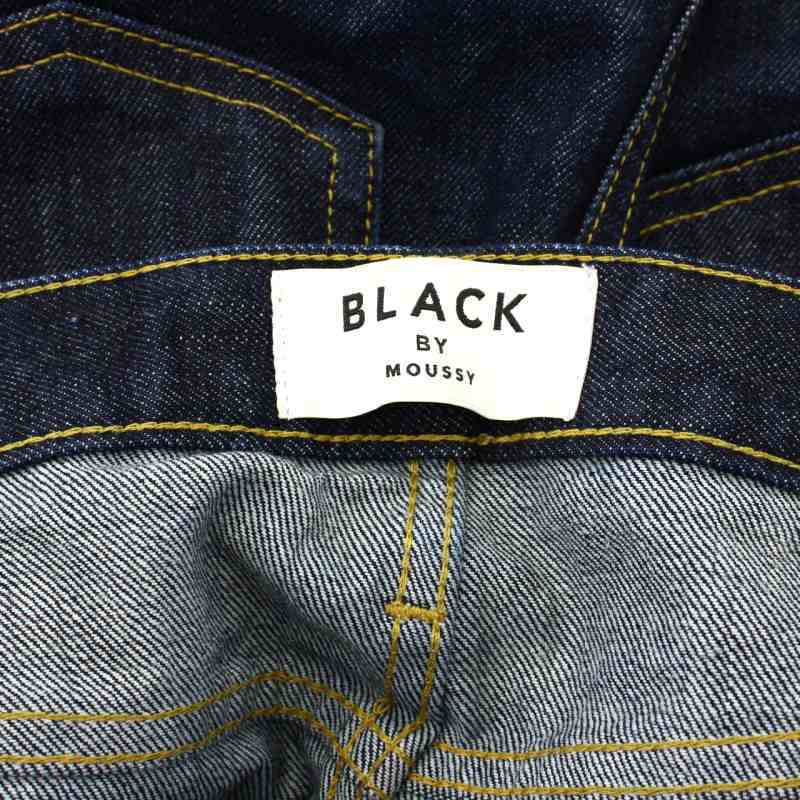 ブラック バイ マウジー BLACK by moussy デニムパンツ ジーンズ ボタンフライ コットン 23 紺 ネイビー /NR ■OS レディース_画像3