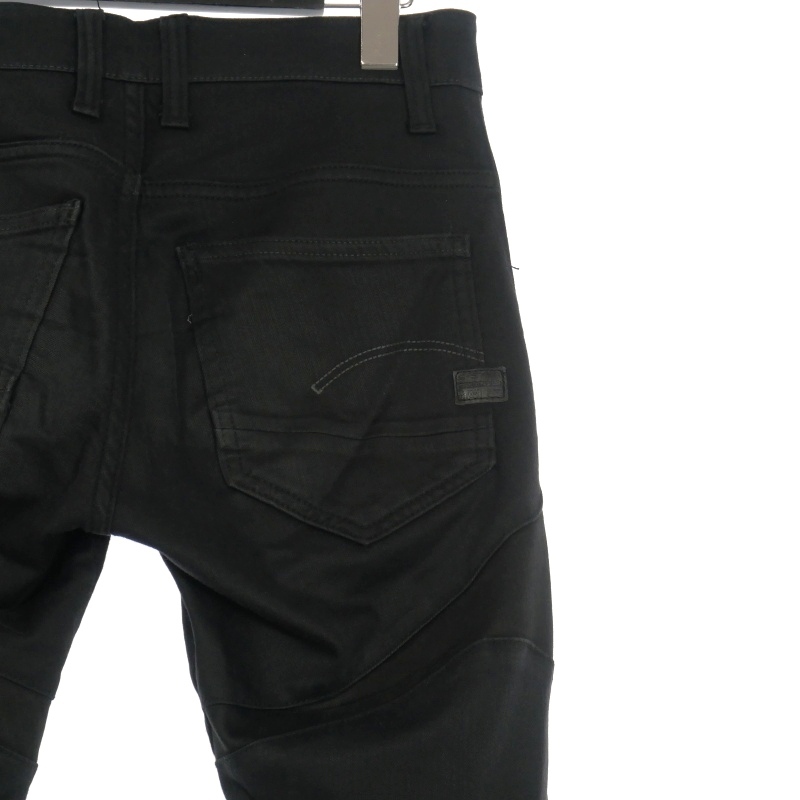 ジースターロウ G-Star RAW MOTAC-O DC 3D ストレッチ スキニーデニムパンツ ジーンズ 27/30 ブラック 黒 D11070-8970-082 メンズ_画像5