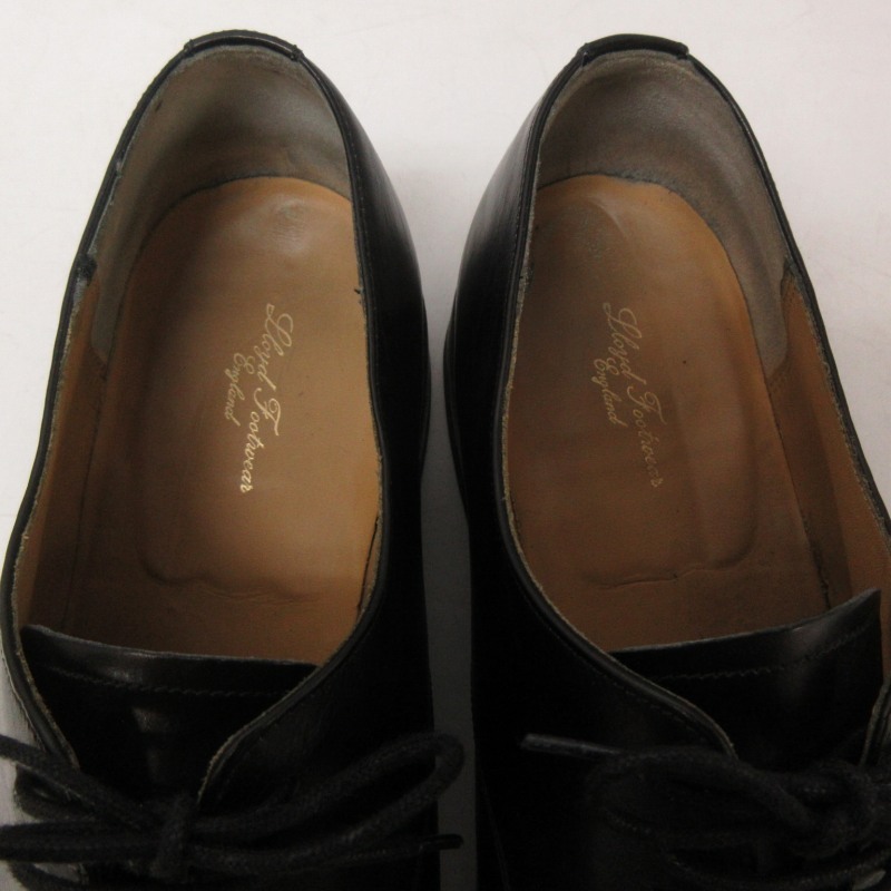 ロイド フットウェア Lloyd Footwear ビジネスシューズ ドレスシューズ ストレートチップ 外羽根 レザー 革靴 黒 ブラック 8 E 約26.5-27.0_画像6