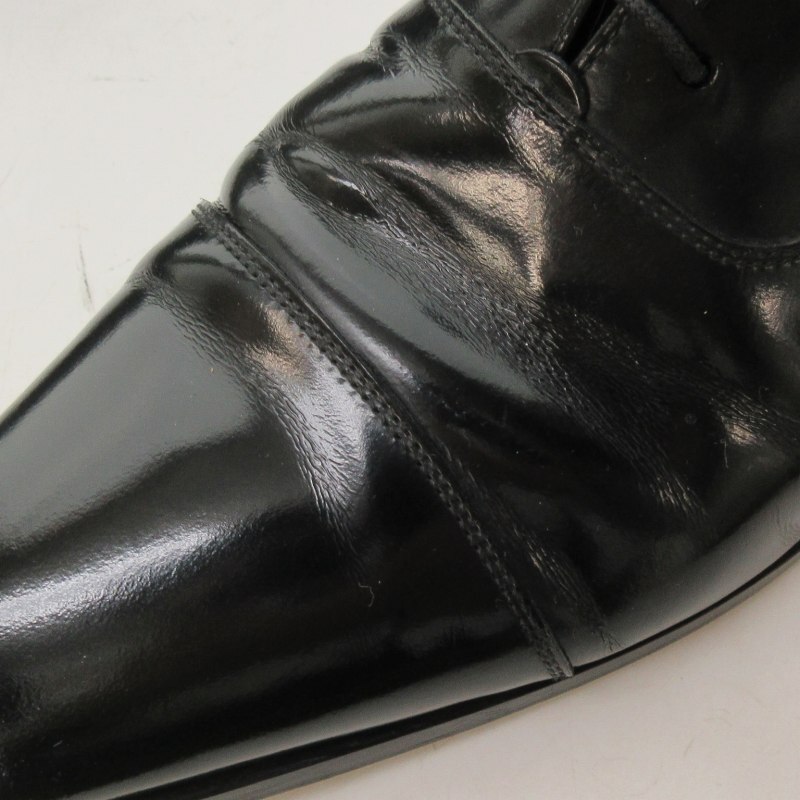 リーガル REGAL ビジネスシューズ ストレートチップ 内羽根 革靴 レザー 黒 ブラック 26.5cm 0504 メンズ_画像8