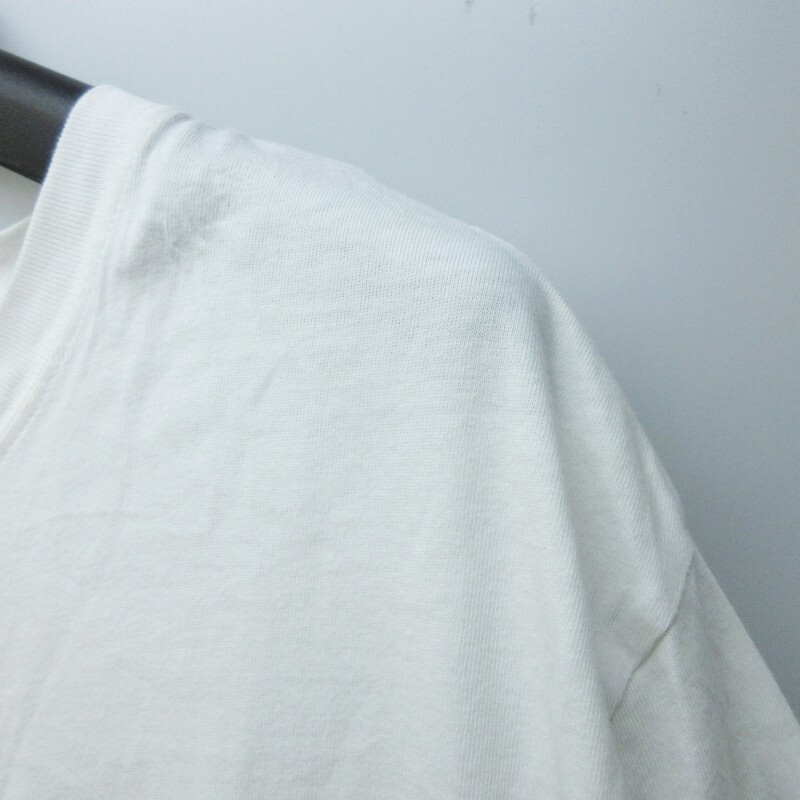 モンクレール ×7 フラグメント コラボ 21AW Tシャツ カットソー 半袖 クルーネック ロゴ プリント 星 白 ホワイト M 0514 MKS メンズ_画像4