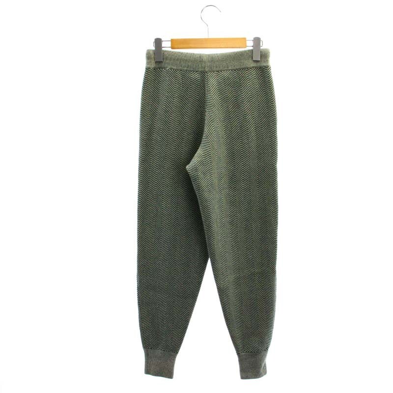  styling styling Jaguar do knitted pants herringbone wool .0 XS green green /SY #OS lady's 