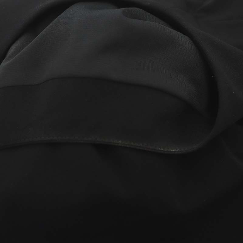 スピック＆スパン ノーブル Spick&Span Noble ワンピース 膝丈 七分袖 36 黒 ブラック /NR ■OS レディース_画像8