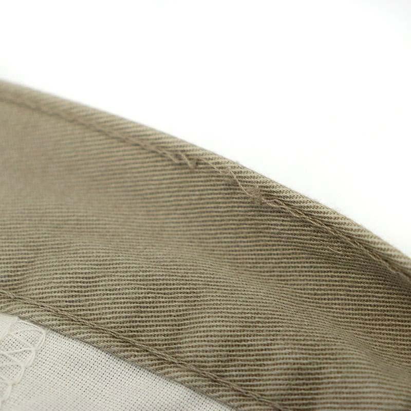  mezzo neurekaMAISON EUREKA VINTAGE REWORK CHINOS Vintage li Work chino pants tuck S beige /AT #OS lady's 