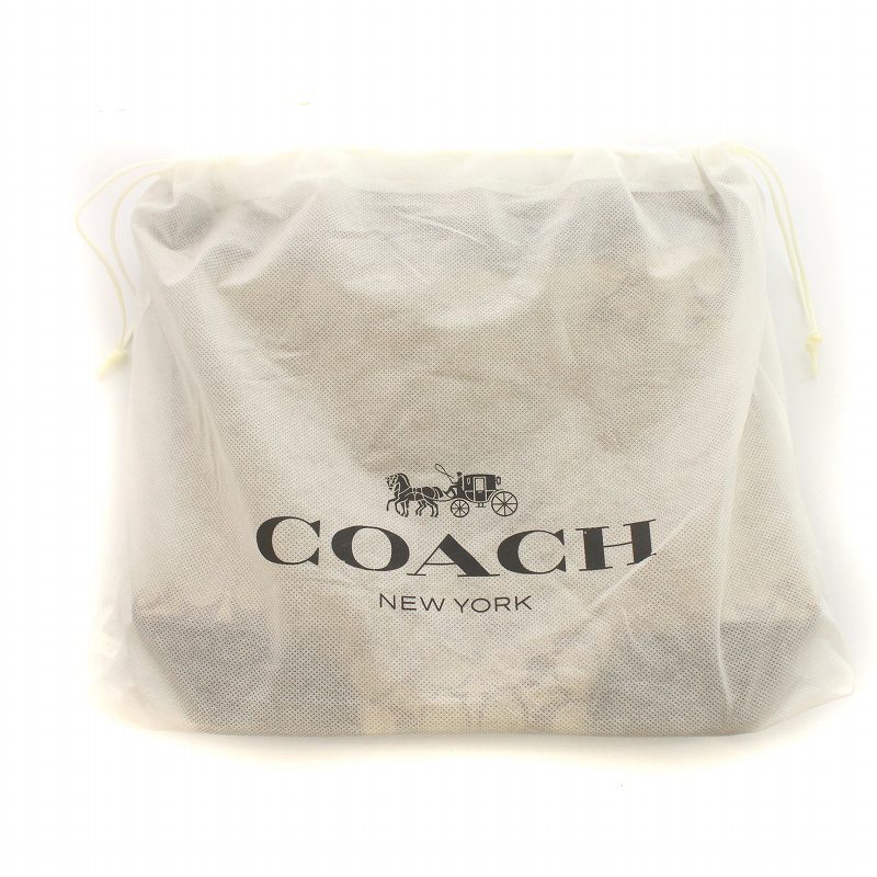 コーチ COACH ショルダーバック シグネチャー スリムダッフル クロスボディ キャンバス レザー 茶 ブラウン 6346 ■GY18 レディース_画像8