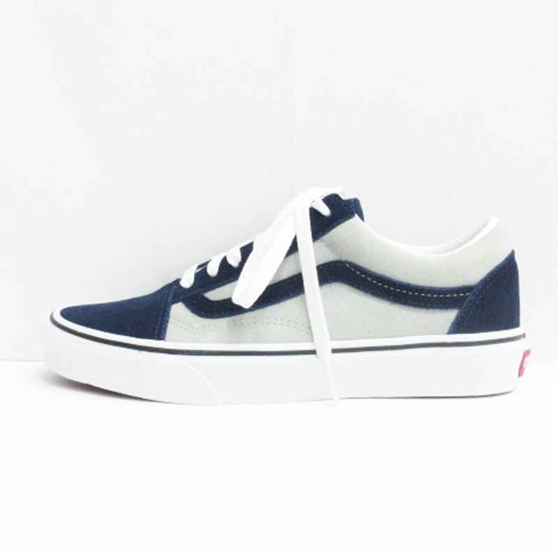 未使用品 バンズ VANS OLD SKOOL オールドスクール スニーカー スエード VN0A3WKT4OV グレー 24cm レディース_画像1