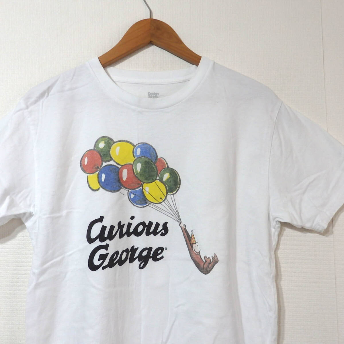 【送料無料】グラニフ×おさるのジョージTシャツ２枚セット/Lサイズ　Design Tshirts Store graniph_画像5