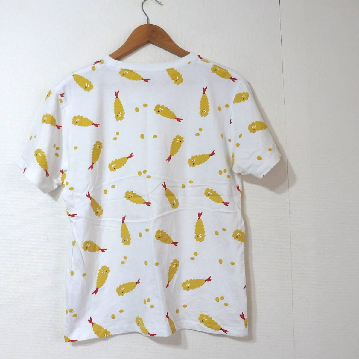 【送料無料】グラニフTシャツ２枚セット/ロゴデザイン　エビフライ　Sサイズ　Design Tshirts Store graniph_画像9