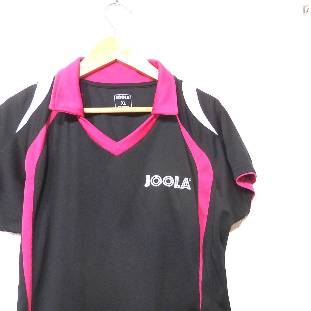 【送料無料】joolaポロシャツ　２枚セット/レディース　XLサイズ　JTTA　ヨーラ卓球　ゲームシャツ_画像2