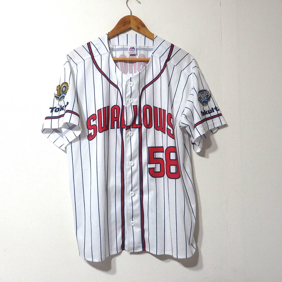 ヤクルトスワローズ応援ユニフォーム/長岡秀樹 Lサイズ|Yahoo ヤクルトスワローズ応援ユニフォーム/長岡秀樹 Lサイズ|Yahoo