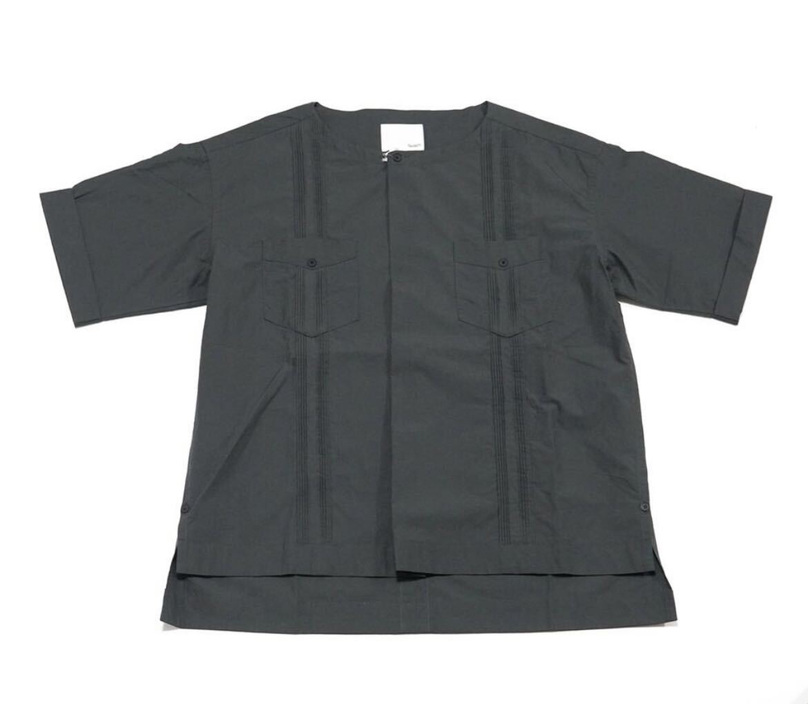 No:vr21ss-sd-sr02 | Name:CUBA TYPE PULLOVER SHIRTS | Color:GRAY | Size-Free【VARDE77】バルデセブンティセブン　キューバシャツ_画像3