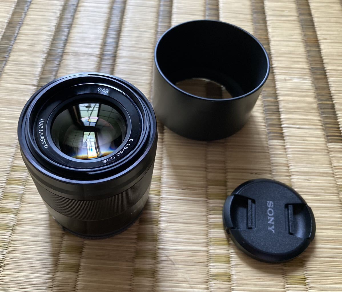 SONY Sony E50mm F1.8 OSS SEL50F18 E mount APS-C lens 