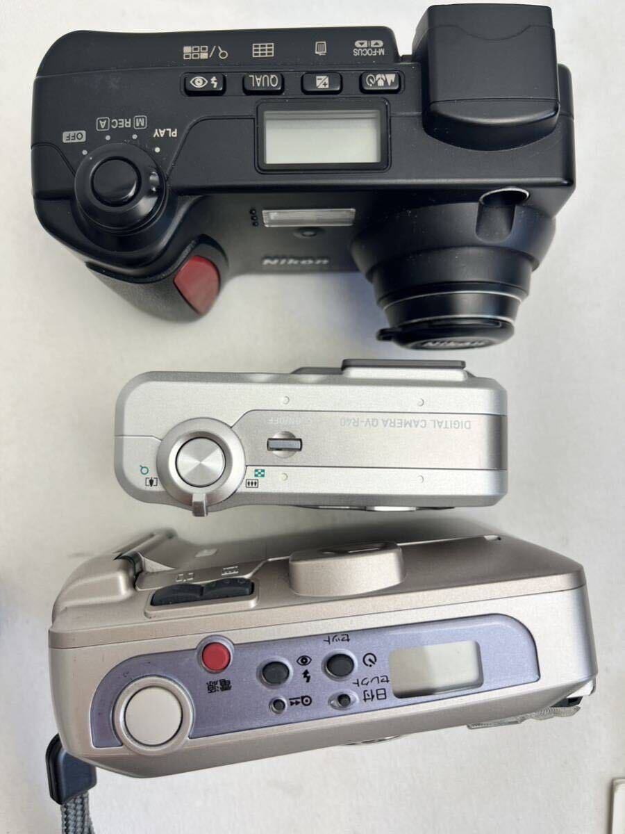 (FU)デジタルコンパクトカメラ　デジカメ　コンカメ　まとめ売り　バッテリー有り　動作未確認　CASIO SONY Nikon クールピクス800 DSC-P10_画像6