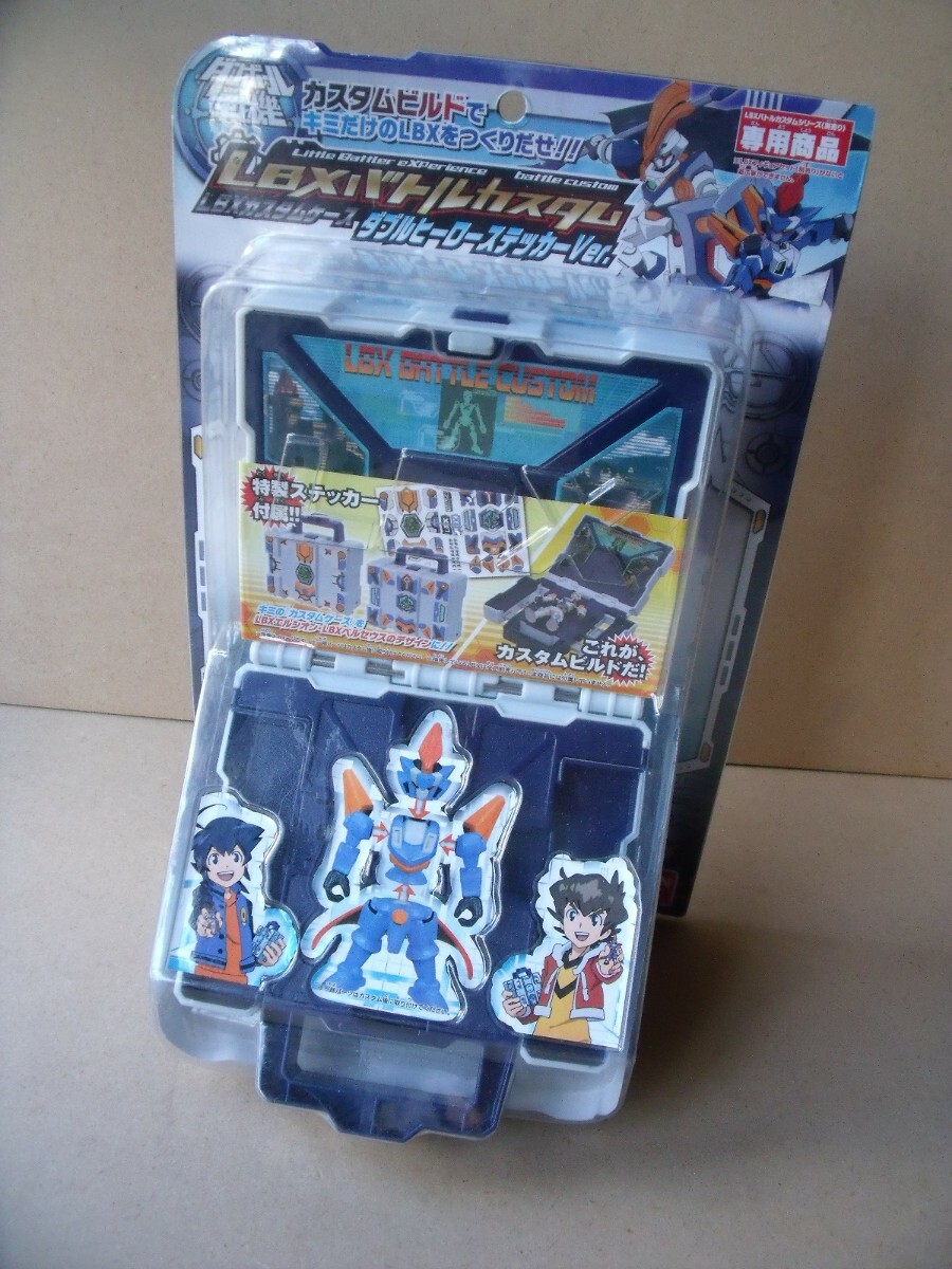  cardboard military history LBX Battle custom LBX custom case double hero sticker ver BANDAI Bandai 