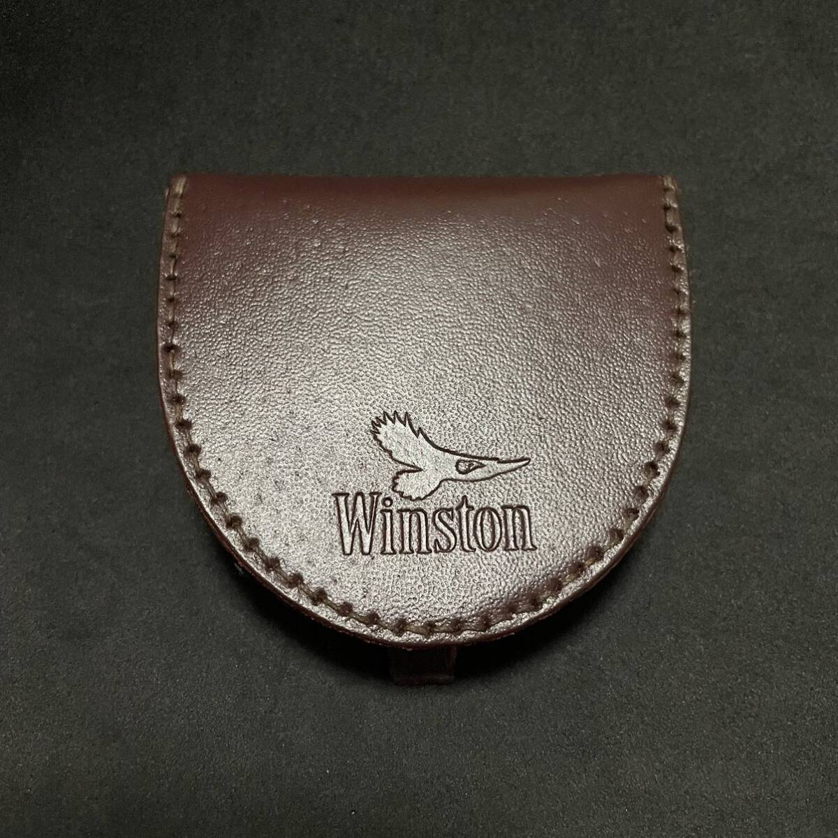 Winston ウィンストン 小銭入れ コインケース 豚革 たばこ ノベルティ 未使用の画像1